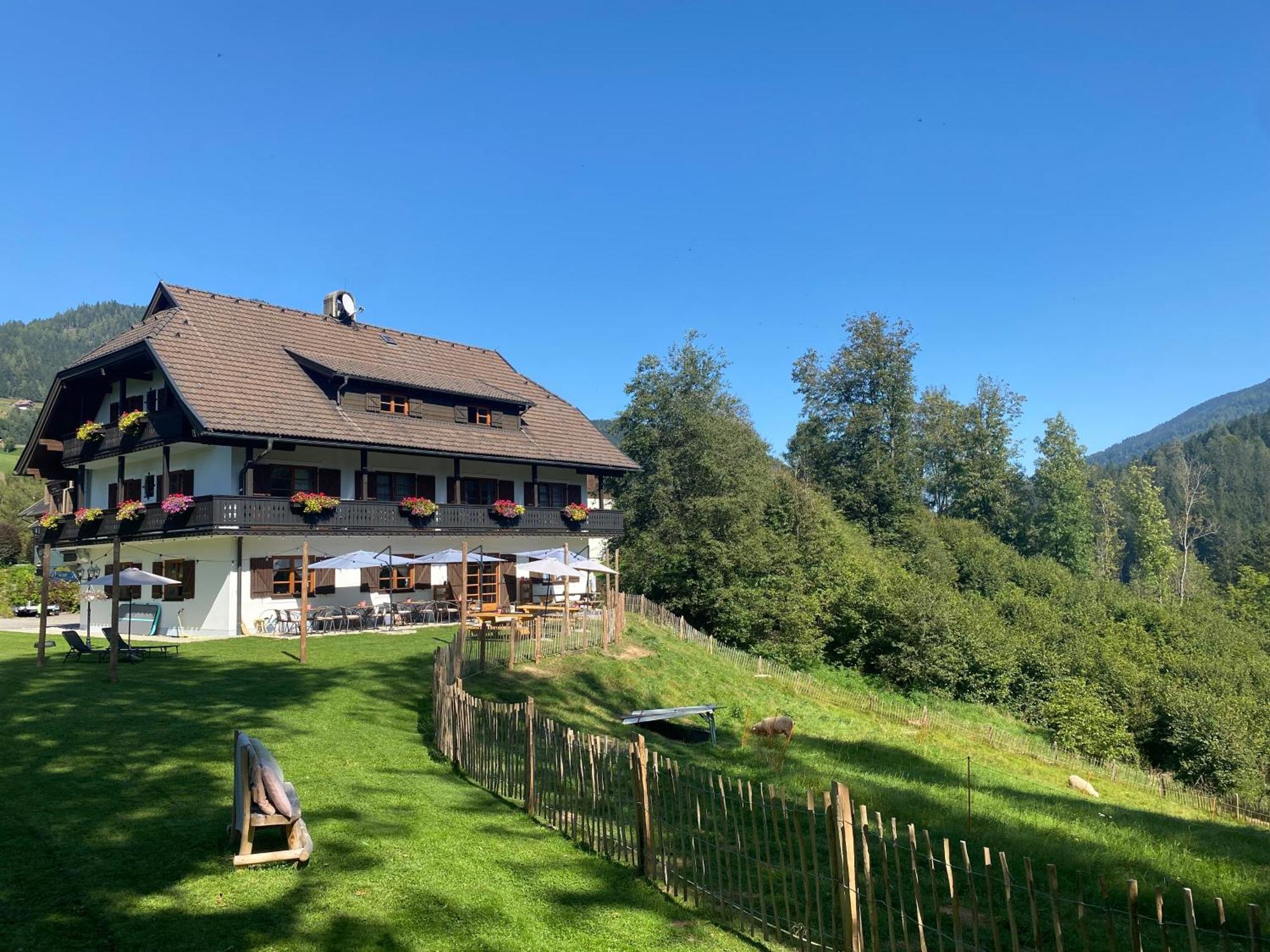 Gasthof Arriach Früstuck Pension Exterior foto